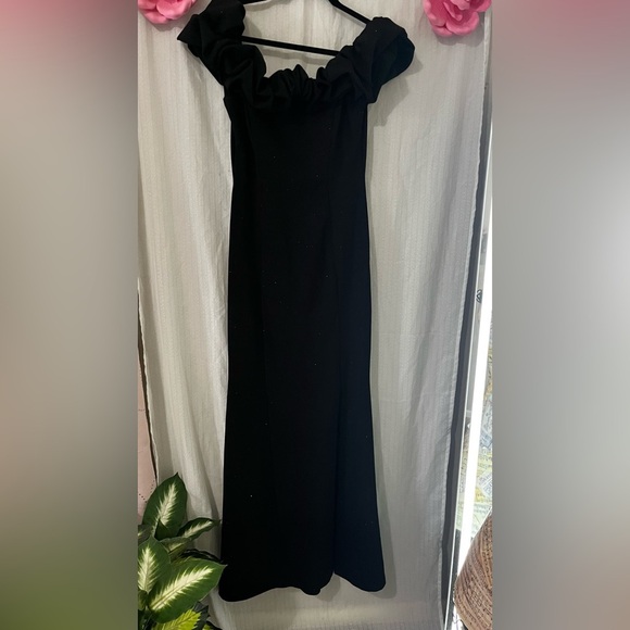 Windsor Smith Black Strapless Gown for Cocktail - Picture 1 of 11